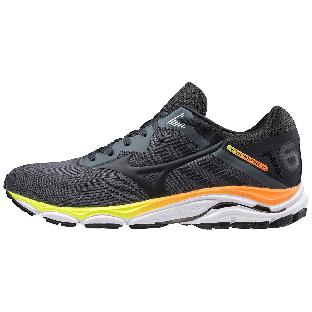 Zapatillas Running Mizuno Wave Inspire 16 Hombre Gris España QPBO-28541